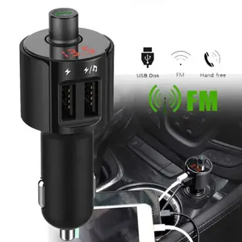 

Car Music Player FM Transmitter Bluetooth MP3 player Handsfree Car Kit Wireless Radio Adapter USB Car Charger