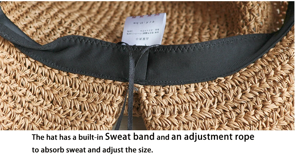 Bow Sun Hat Crochet  Straw Bucket Hat Fisherman Beach Caps For Women Summer 2021New ladies bucket hat