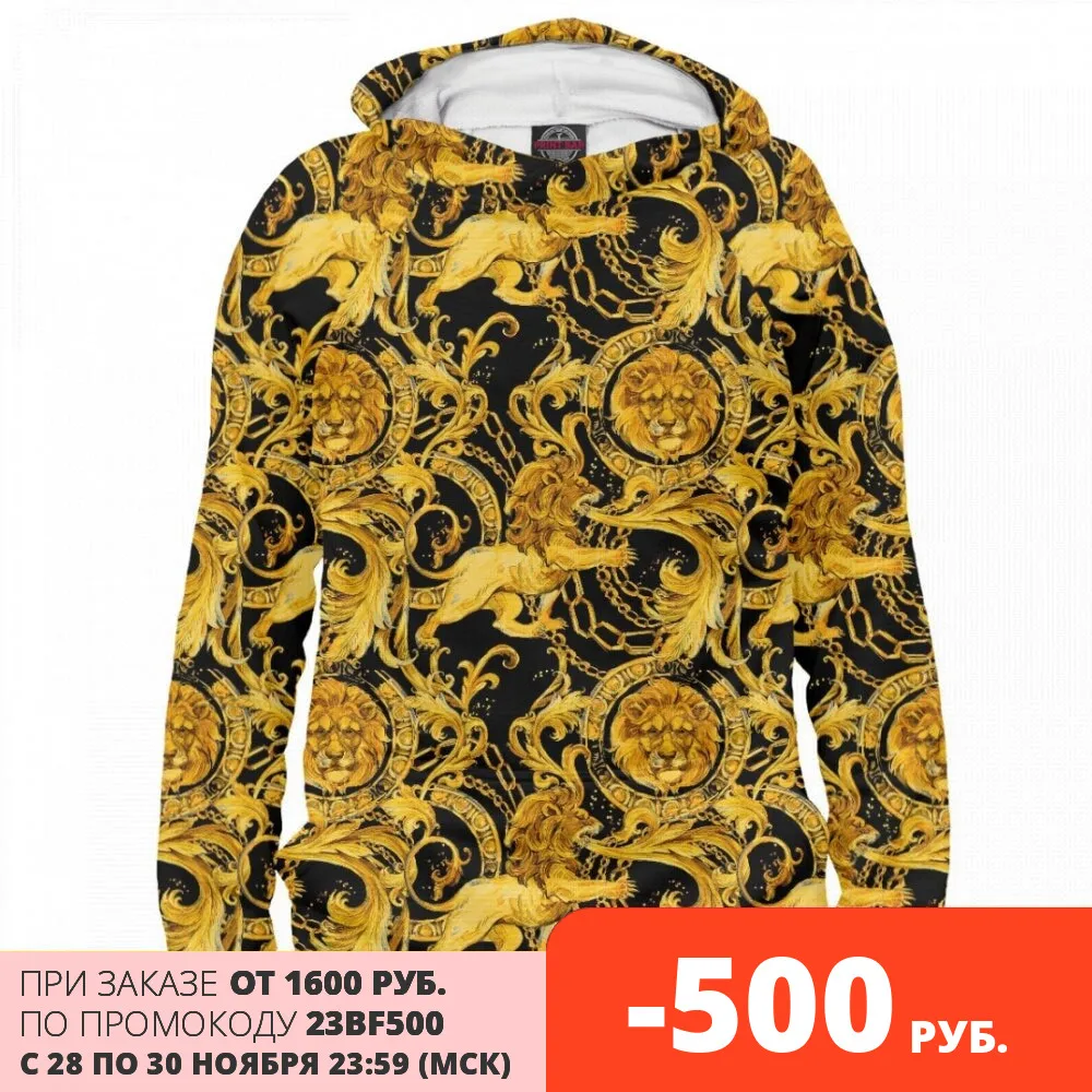Мужское худи Versace львы|Толстовки и свитшоты| |