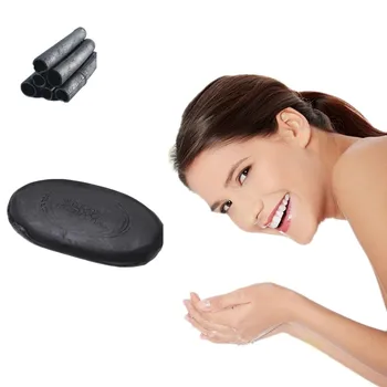 

Honey tourmaline antiacne whitening tourmaline bamboo charcoal care and protect skin mild and non-irritating cleansing soap