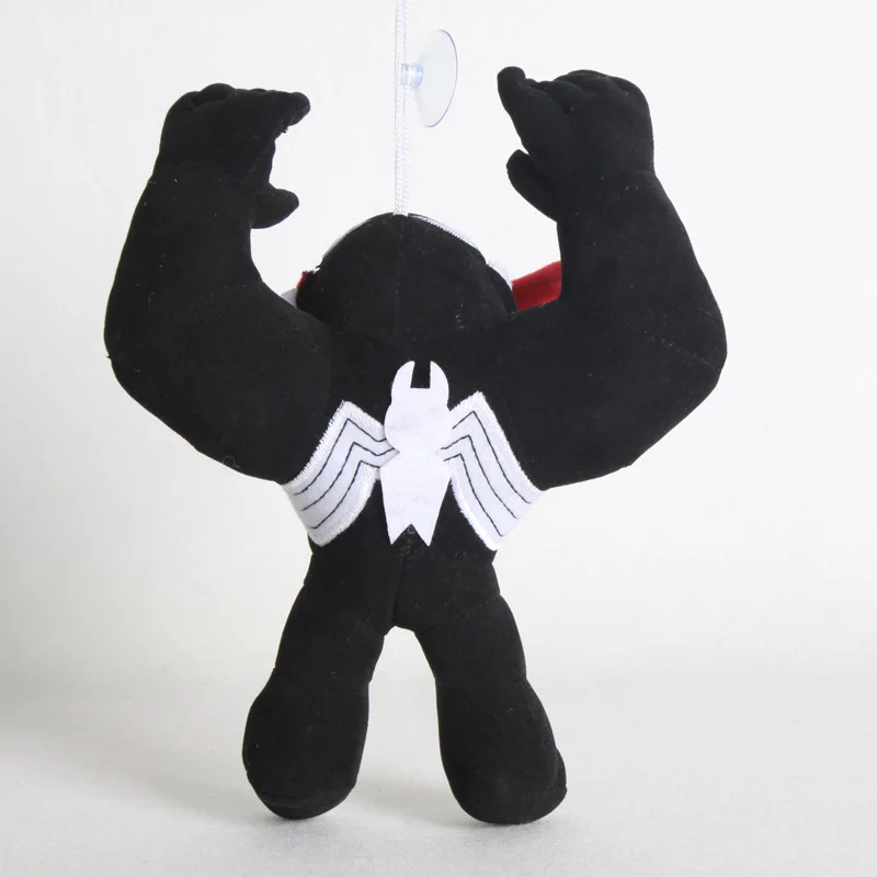 24 см супер герой яд Мягкие плюшевые игрушки Eddie Brock вещи куклы подарки для детей с