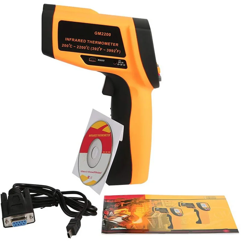 

GM2200 Non-Contact Temperature Measuring Equipment Non-Contact Thermometer Handheld Digital Thermometer
