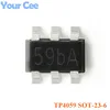 10pcs TP4057 TP4059 57b 59b SOT-23-6 SMD 500mA 600mA Lithium Battery Charger IC Chip ► Photo 2/3
