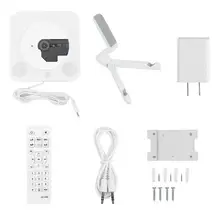 Cd-плеер настенные музыкальные плееры с дистанционным управлением 3,5 мм разъем для наушников Usb адаптер Поддержка Fm радио Mp3