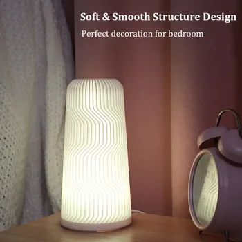 

USB Led Light 3D Printed Led Lamp Night Light Touch/Remote Control Mood Light 16-Color For Baby Room Bedroom Party Cafe