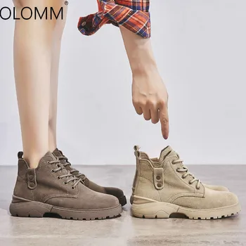 

Martin Boots Female England 2019 New Wild Leather Spring and Autumn Boots Women Sneakers Tenis Feminino