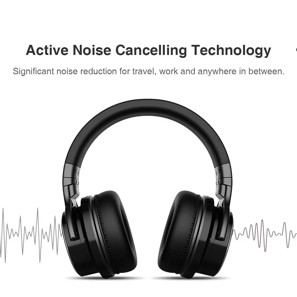 

E7PRO Bluetooth Headphones Active Noise Cancelling Headphones Wireless Deep Bass ANC Earphone with