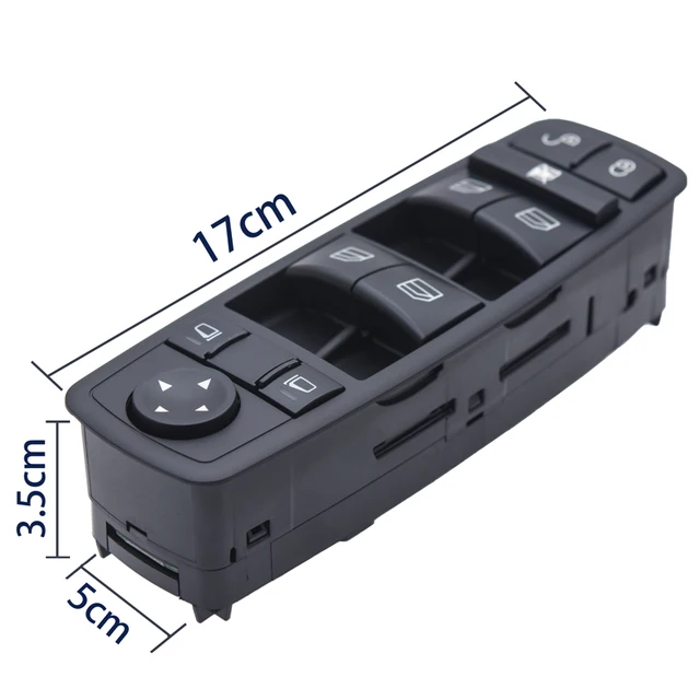 Botón Del Interruptor De Ventana De Mercedes-Benz Clase A | A 169 820 Electric Power Window Switch Button For Mercedes Benz B Klasse W245 A Klasse W169 1698206610 1698206710