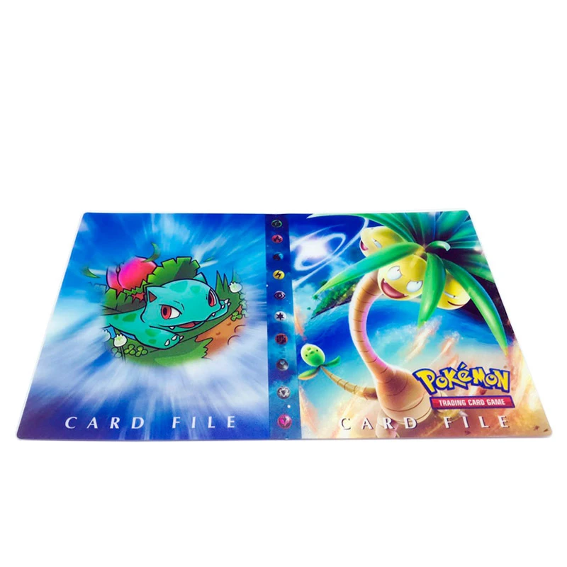 Takara Tomy Pokemon Cards 240 шт. держатель Альбом игрушки для детей Коллекция альбом книга для Pokemon Go детская игрушка - Цвет: Only Album-N