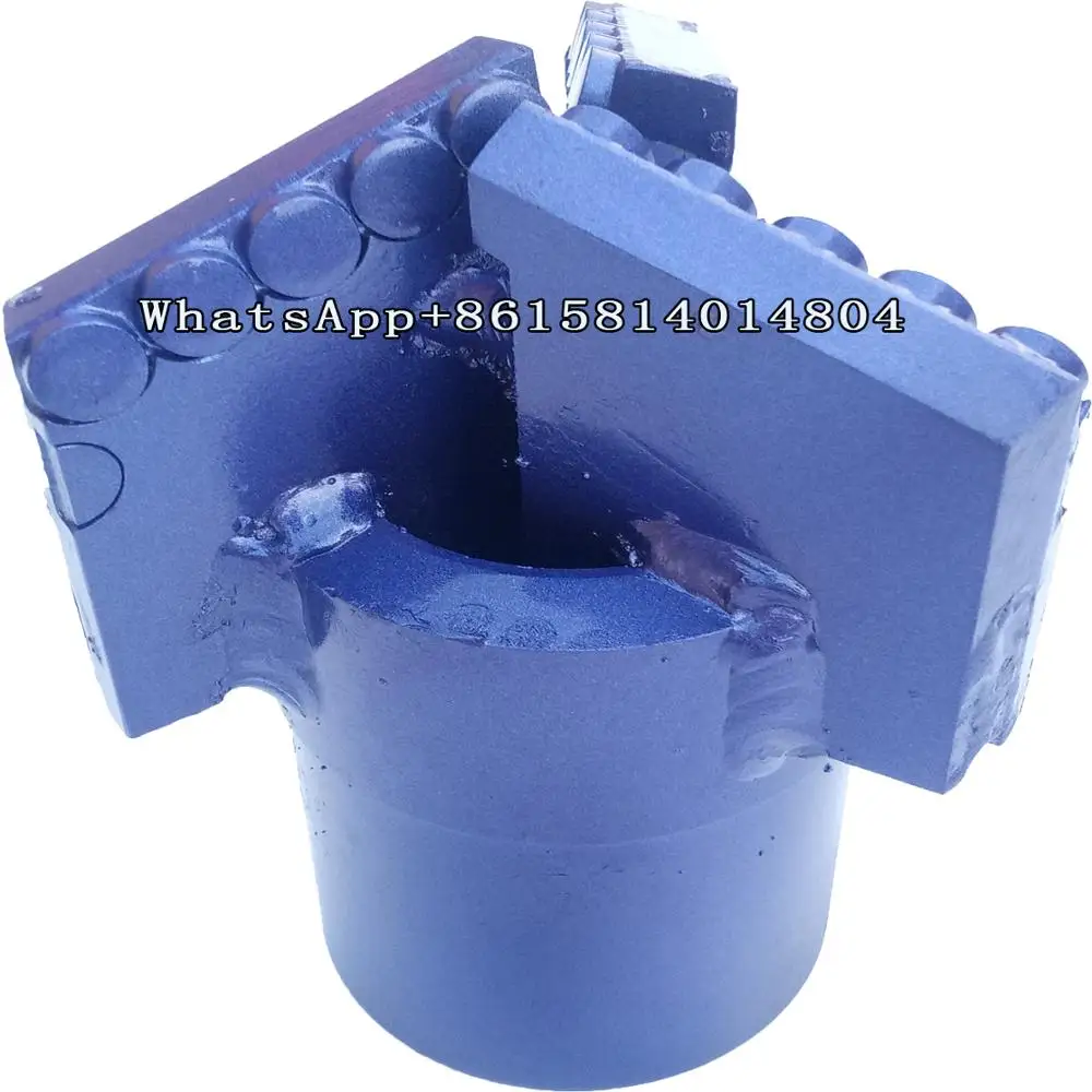 Opening water drill,Drilling well,3 wing drill bit,diamond composite drill bit,pdc geological coal field exploration drill bit