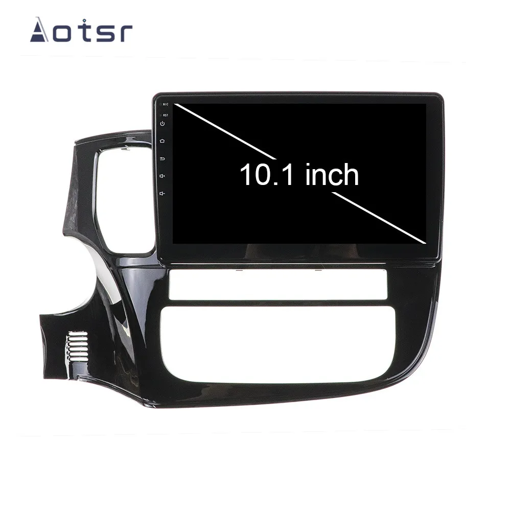 AOTSR 10,1 дюймов Android 10,0 gps навигатор автомобильный стерео плеер для mitsubiish Outlander2014- мультимедийный плеер DSP CarPlay