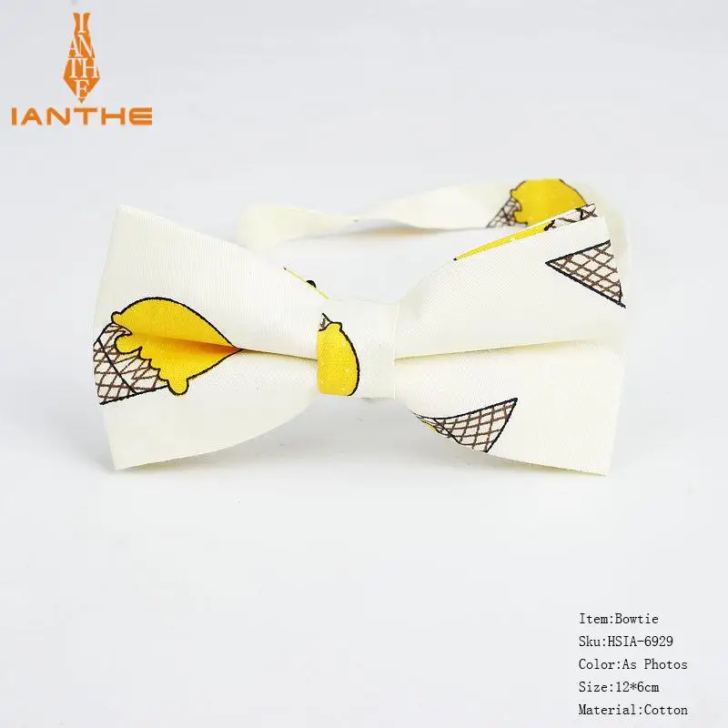 Adults Bowtie Новые Брендовые мужские комплекты с милым принтом и галстуком-бабочкой для мальчиков и девочек, милые женские галстуки-бабочки - Цвет: Adults Bowtie