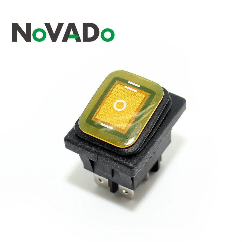 10 шт. вкл/выкл на 30A/250V Heavy Duty 6 контактный DPDT IP67 Водонепроницаемый T85 авто лодка