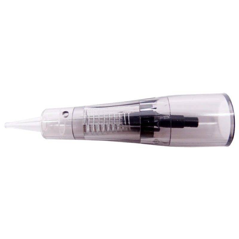 Profession 50pcs Machine Needles 1RL Cartridge Tattoo Needles Disposable Permanent Makeup Cartridge Microblading for Eyebrow Lip
