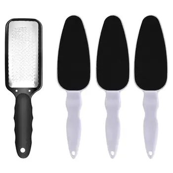 

4pcs Foot File Practical Creative Durable Dead Skin Remover Exfoliating Scrub File Foot Calluses Remover for Travel Home Shop