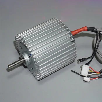 

High Torque Brushless Motor with Heat Sink, Ball Bearings DC12-24V Low Speed Silent 775 Brushless Motor 2200-4500rpm 5mm D Shaft