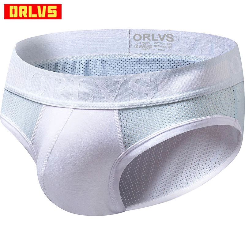 Пикантные мужские трусы нижнее белье дышащие с мешочком для пениса удобные