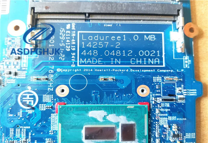 astounding  FOR HP ENVY X360 15-W 001 M6-W Laptop Motherboard 827523-601 w/ I7-7500U SR2ZV CPU DDR3 14257-2