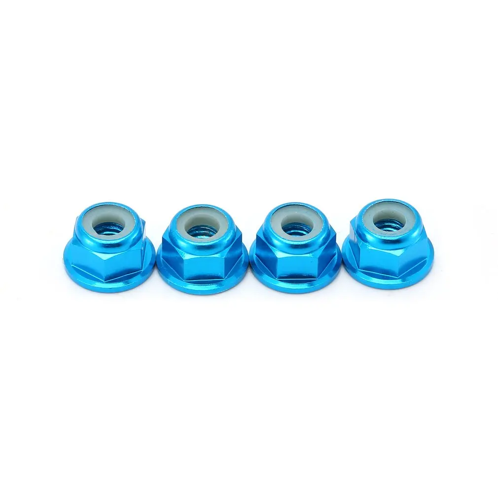 

RC Car Wheel Lock Nut Aluminum Alloy Car Sets/Kit Wheel Hardware for RC Hobby Model Car 1/10 Axial SCX10 Crawler