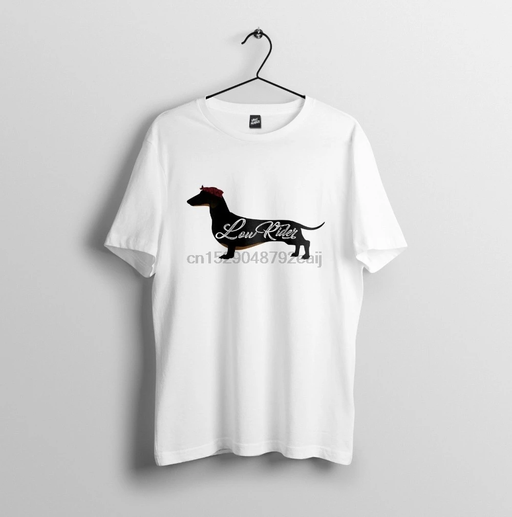 Low Rider - Dachshund Funny Life Dog Pet Mens Unisex T-Shirt S-3Xl T Shirt summer 2019 100% Cotton O-Neck Casual Tees | Мужская одежда