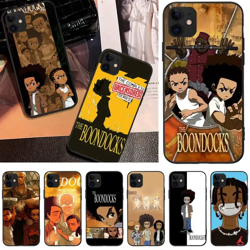 The Boondocks Anime Phone Case For Iphone 12 11 PRO MAX X XS XR Mini 6S 7 8 PLUS SE Cases Cover | Мобильные телефоны и