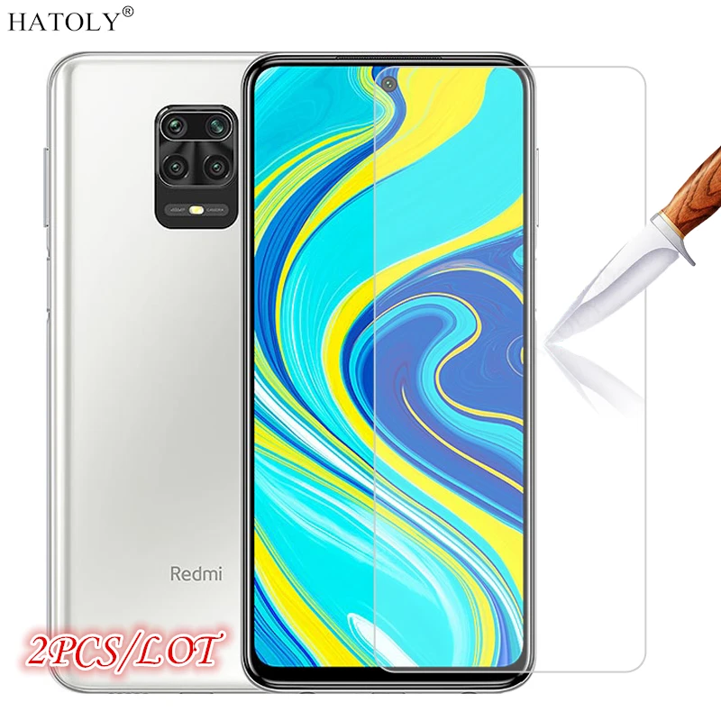 2 шт стекло на Redmi Note 9 Pro закаленное для Xiaomi защита экрана Защитное Pro|Защитные