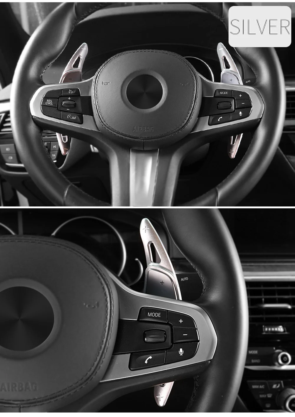 LSJVFK Shift Paddles Steering Wheel DSG,for BMW X3M F97 X4M F98 X5M F95 X6M F96 X3 G01 X4 G02 X5 G05 X6 G06 X7 G07 M5 F90 Z4 G29