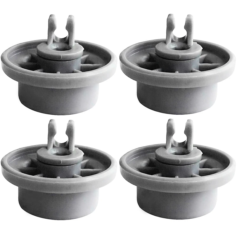 4pcs ABS Wheels For BOSCH Siemens Neff Dishwasher Rack Basket Vacuum Cleaner Replacement Wheels DURABLE