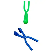 2Pcs Children Winter Novelty Snowball Maker Clamp Snow Ball Fight Clip Kids Activities Toy
