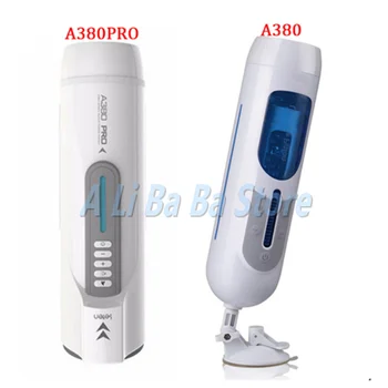 Newes Leten A380 PRO Male Masturbator Portable Soft TPE Automatic Piston Vibration Masturbation Cup Vagina Sex Toys for Men