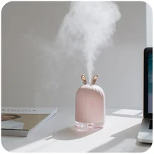 Маленький Домашний высококачественный увлажнитель в форме животных для спальни, гостиной, общежития, портативный маленький бесшумный увлажнитель