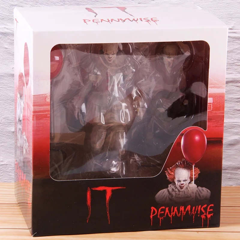 Стивен Кинг клоун Pennywise Статуэтка из ПВХ ужас Pennywise фигурка Пенни Wise Фигурки Коллекция Модель игрушки