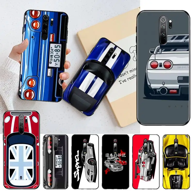 

HPCHCJHM luxury cool sports car Customer High Quality Phone Case for Redmi Note 8 8A 7 6 6A 5 5A 4 4X 4A Go Pro Plus Prime