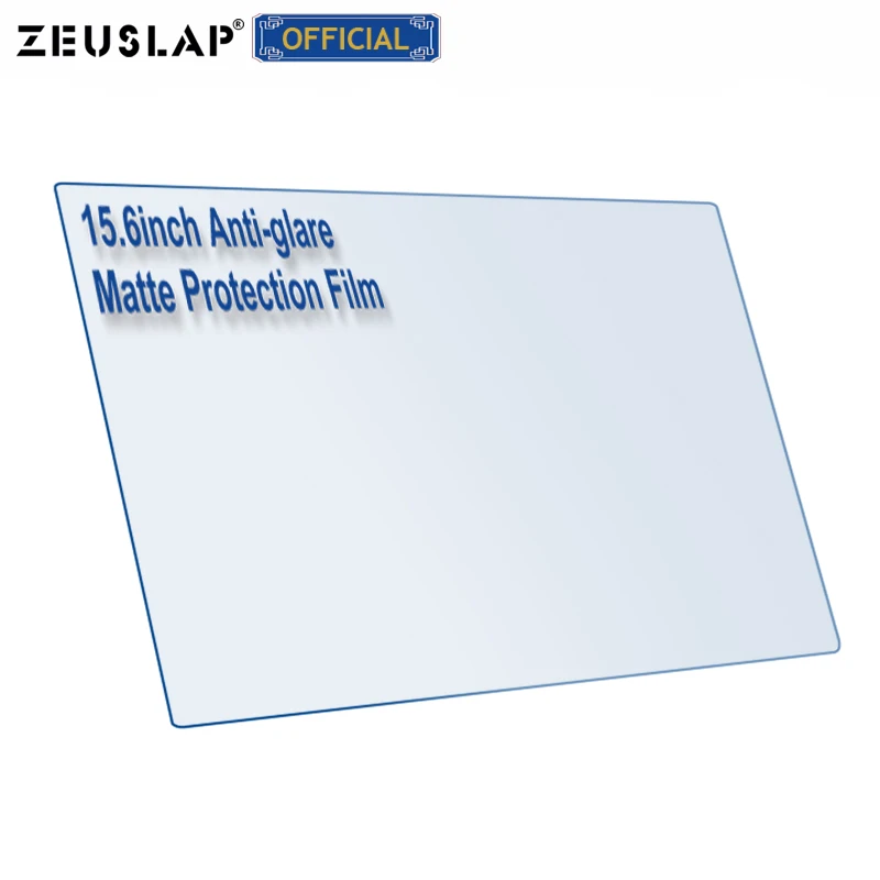 ZEUSLAP-Matte Protection Film for Monitor Panel, 15.6 