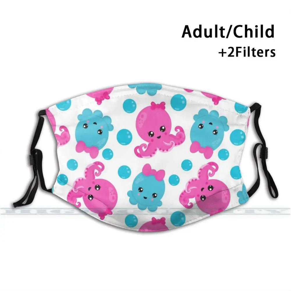 Подводные Животные с рисунком осьминога-розовый синий индивидуальный дизайн для