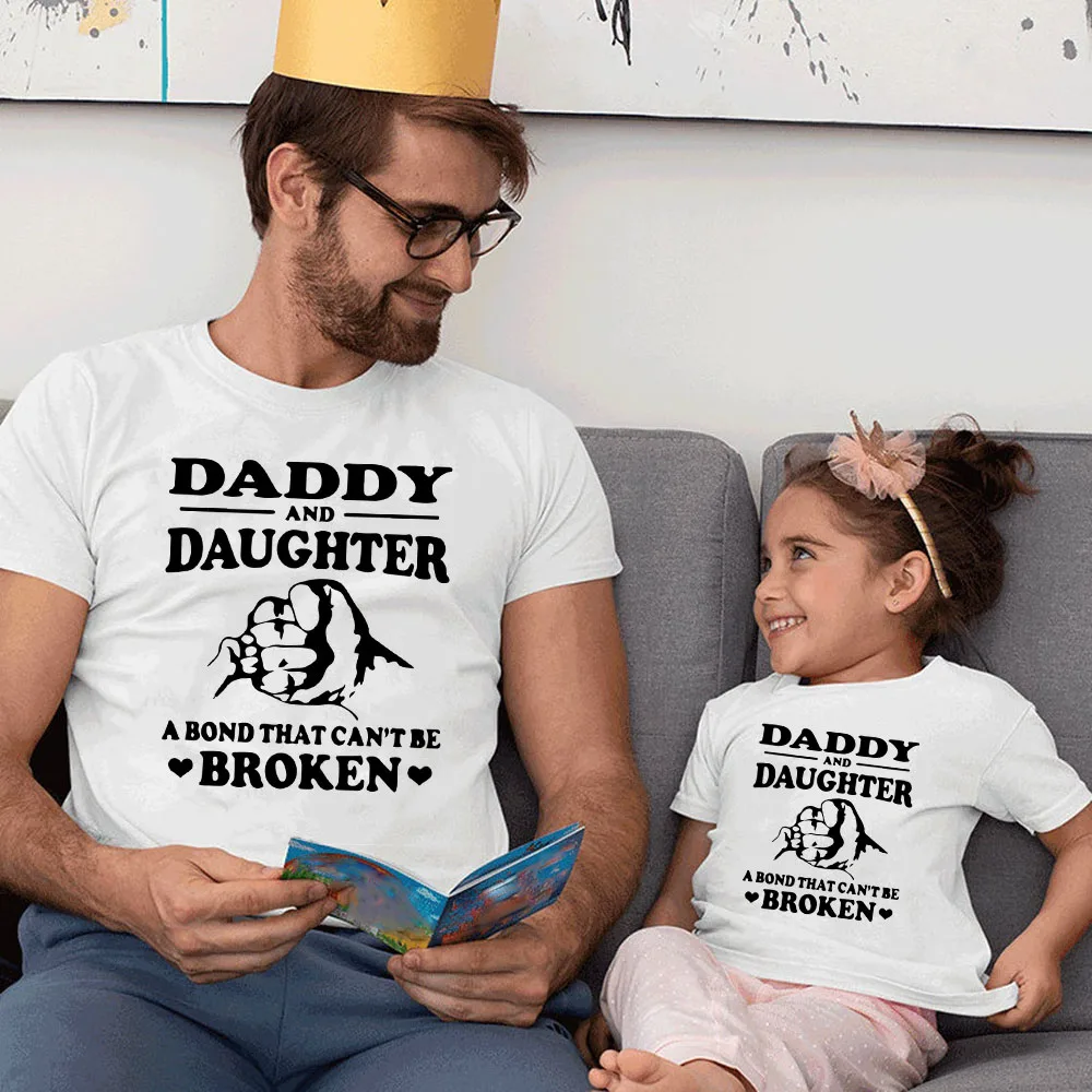 Matching Shirts Daddy Dad Gifts Daughter Baby And for New Best-Friends