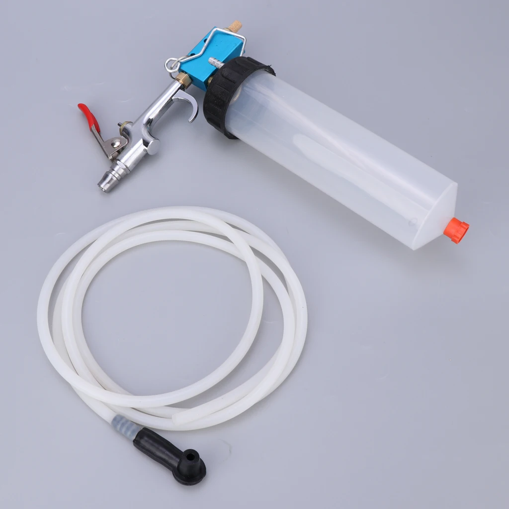 Universal Replace Brake Fluid Pump Oil Drained Tool Air - Extractor Bleeder Kit
