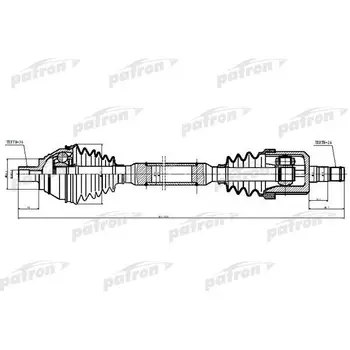 

Axle shaft front right _ VOLKSWAGEN: CC, JETTA, PASSAT, RABBIT 09-10