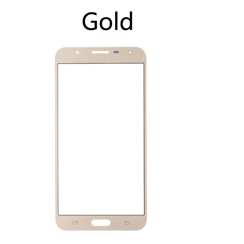J701 для samsung Galaxy J7 Core J7 Nxt J7 Neo J701 J701F J701DS J701M lcd переднее внешнее стекло Замена объектива с сенсорным экраном - Цвет: Gold-No tool
