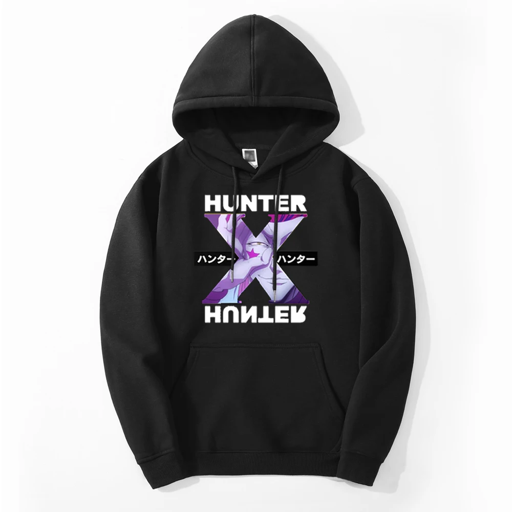 

HUNTER×HUNTER Hisoka Japan Anime Spring Men Oversized Loose Sweatshirt Hoodie Fleece Cool Clothes Printing Hoodie Sportswear