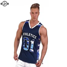 Новая одежда для спортзала быстросохнущая мужская майка для бега с сеткой для фитнеса майка с треугольным вырезом топ мужская майка для баскетбола