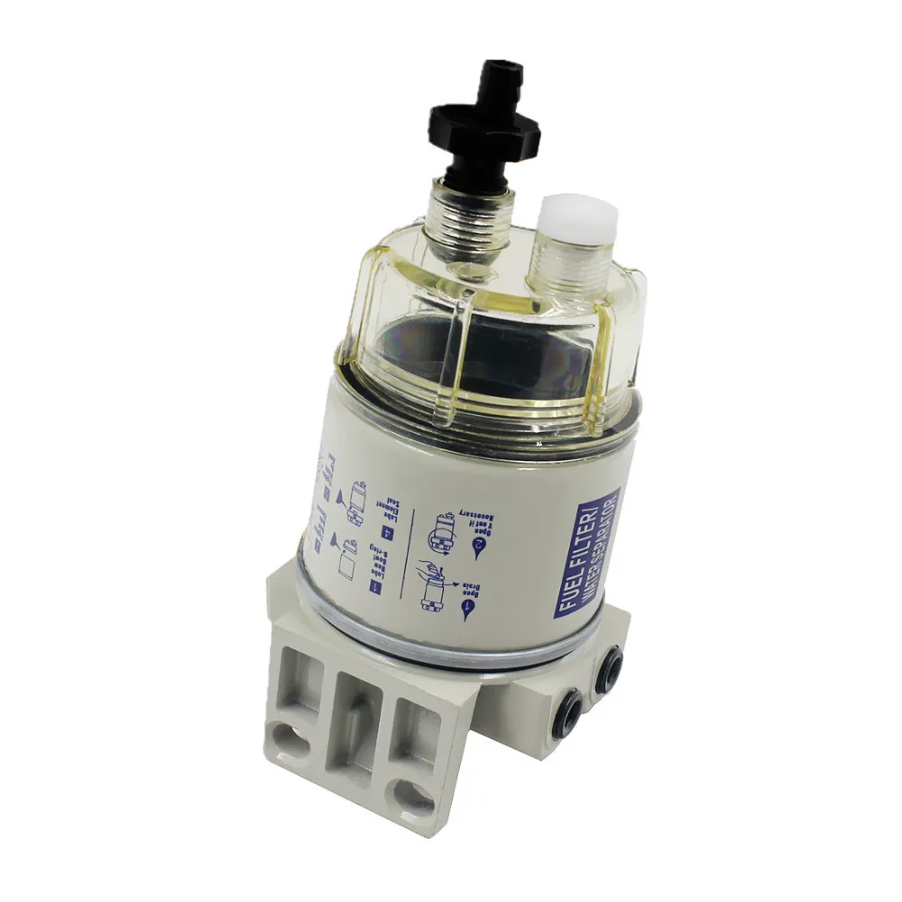 2 PCS R12T Fuel /Water Separator Filter diesel engine for Racor 140R 120AT S3240 NPT ZG1/4-19 Automotive Parts Complete Combo