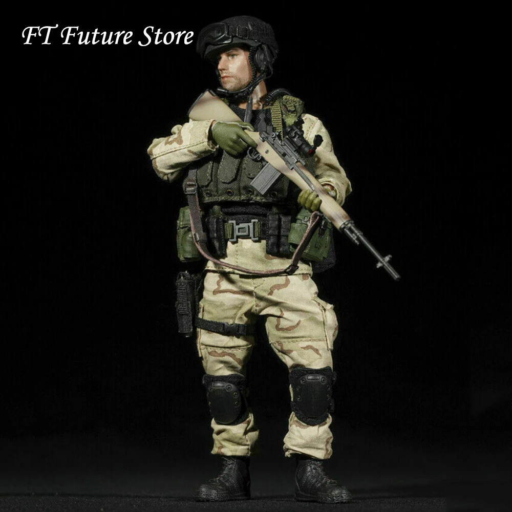 Коллекционная в наличии 1/12 CrazyFigure LW006 M14 нам Delta спецназа Управление готическом