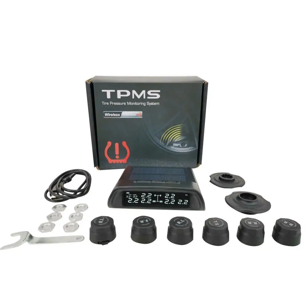 TPMS автомобильный датчик давления в шинах Система мониторинга солнечной энергии