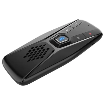 

Bluetooth 5.0 Hands Free Car Speakerphone Kit FM Wireless Bluetooth Speaker Phone MP3 Music Player Clip Speakerphone Support Sir
