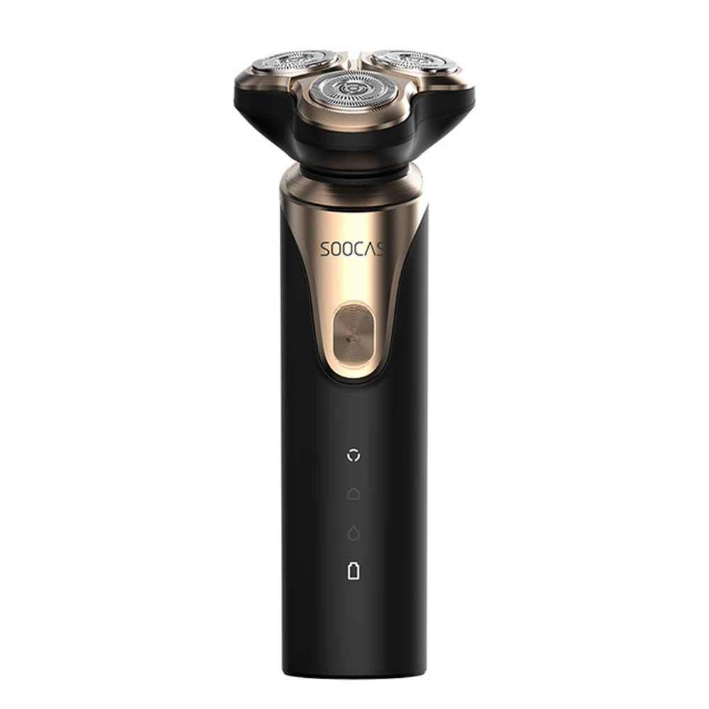 

For Xiaomi S3 Electric Shaver For Men 3 Cutter Head Dry Wet Shaving Wireless USB Rechargeable Waterproof Beard Hair Razor