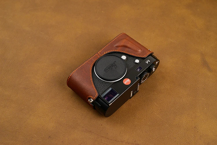 Чехол для камеры ручной работы из натуральной кожи Половина корпуса Leica M240 M240P MD