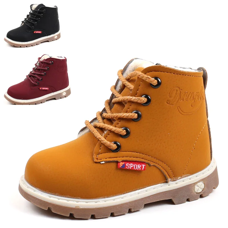 botas de tobillera para niños