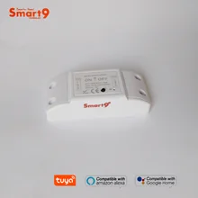 Smart9 DIY Wifi дистанционный переключатель освещения TuYa домашняя умная Автоматизация Life APP универсальный выключатель, работает с Alexa Echo и Google Home