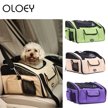 

Portable Pet Small Dog Car Carrier Bag Outdoor Travel Backpack Waterproof Breathable Dog Car Seat Cover Pet Transport Product